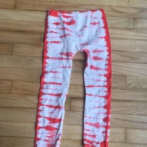 Tie die stretchy leggings s/m